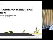 Materi Pelatihan Dasar Hukum Pertambangan Mineral dan Batubara 2021 Prof. Dr. Ir. Irwandy Arif, M.Sc.