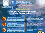 PUSHEP dan BLS Fakultas Universitas Indonesia Selenggarakan Kompetisi Esai Kritis Nasional