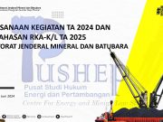 RDP Komisi VII – ESDM – MINERBA PELAKSANAAN KEGIATAN TA 2024 dan 2025- 13 Juni 2024
