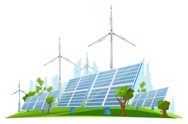 Ecology Green Energy Concept