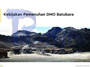Kebijakan Pemenuhan DMO Batubara