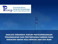 Studi Hukum Penyelenggaran CCS CCUS