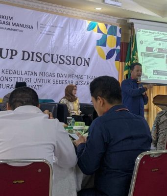 PUSHEP Terlibat dalam FGD RUU Migas, Dorong Pengelolaan Migas Sesuai Konstitusi